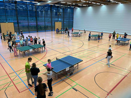 Tischtennisturnier am Gymnasium Gosheim-Wehingen